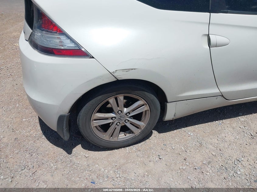 2011 Honda Cr-Z Ex VIN: JHMZF1D64BS015973 Lot: 42195896