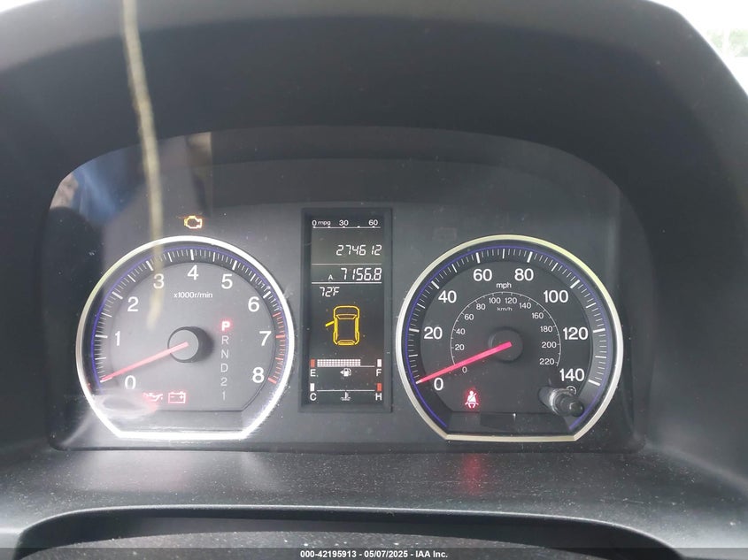 2007 HONDA CR-V VIN: JHLRE48737C055880