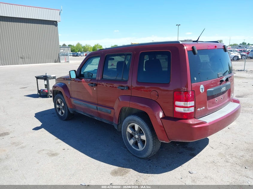 2008 JEEP LIBERTY VIN: 1J8GN28K38W277986