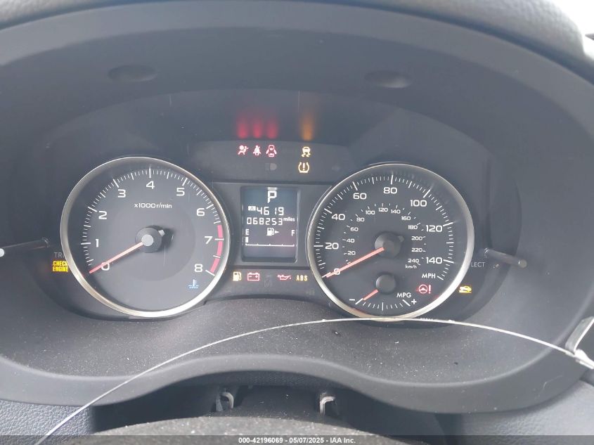 2017 Subaru Crosstrek 2.0I Premium VIN: JF2GPABC2HH280803 Lot: 42196069