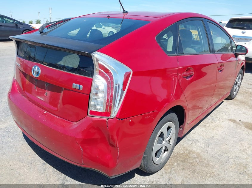 2012 TOYOTA PRIUS VIN: JTDKN3DU6C1482934