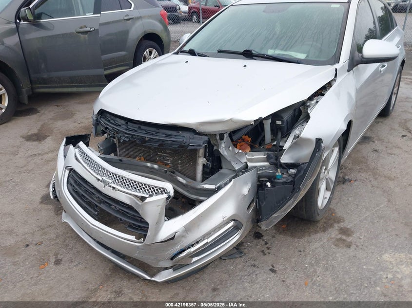 2015 CHEVROLET CRUZE VIN: 1G1PE5SB6F7261993