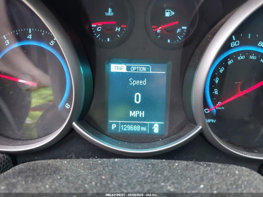 2015 CHEVROLET CRUZE VIN: 1G1PE5SB6F7261993