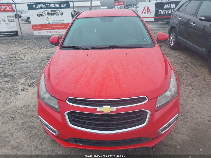 2015 CHEVROLET CRUZE VIN: 1G1PC5SB8F7162923