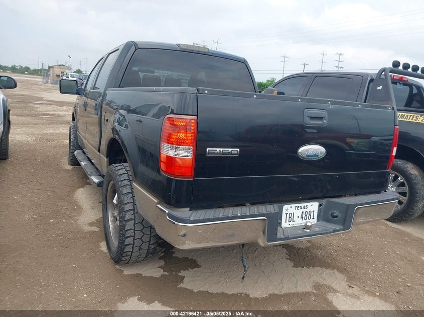 2008 FORD F-150 VIN: 1FTRW12W08FA50936