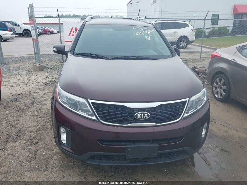 2015 Kia Sorento Lx V6 VIN: 5XYKTDA76FG565178 Lot: 42196426