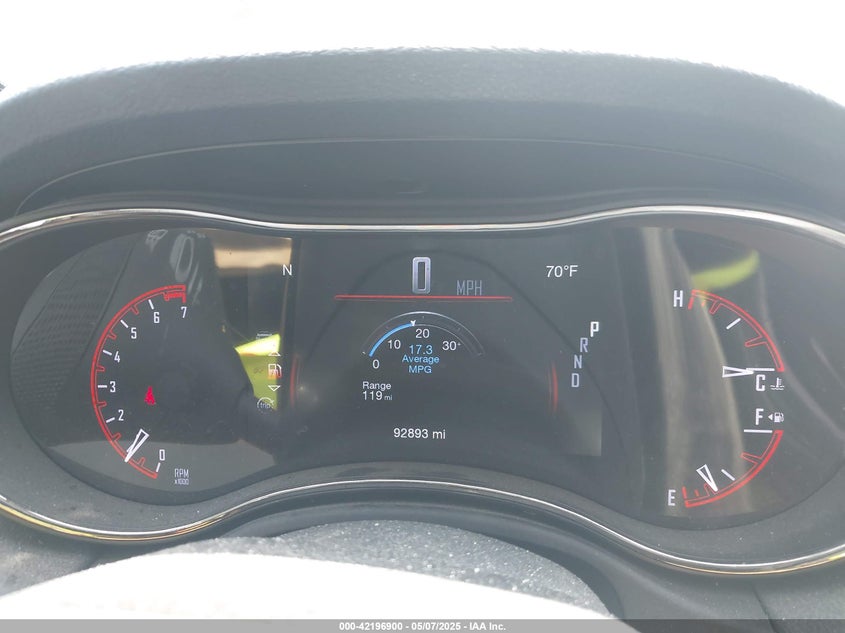 2018 DODGE DURANGO VIN: 1C4RDJDG0JC386749