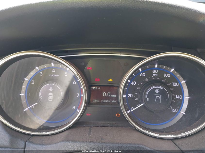 2013 Hyundai Sonata Limited VIN: 5NPEC4AC9DH553865 Lot: 42196904