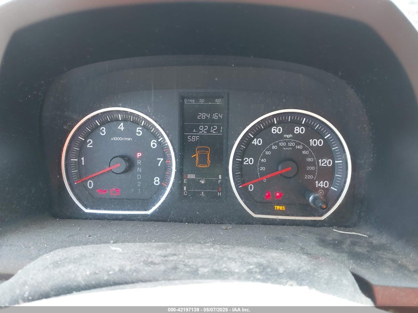 2007 HONDA CR-V VIN: JHLRE38797C073861