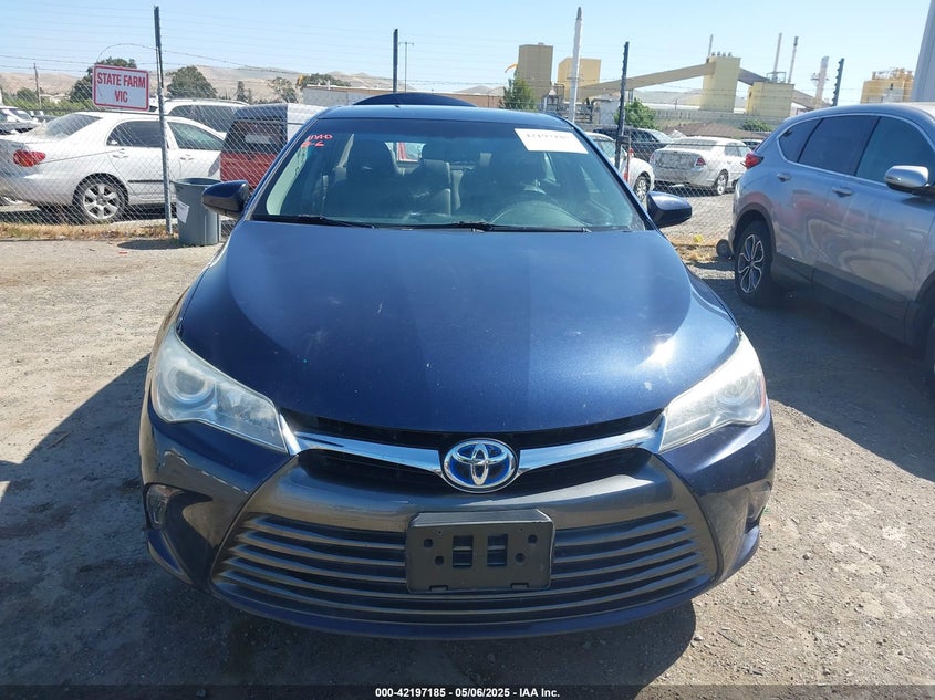 2015 TOYOTA CAMRY HYBRID VIN: 4T1BD1FK3FU165484