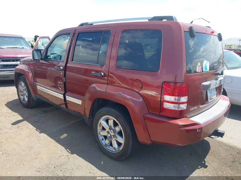 2008 JEEP LIBERTY VIN: 1J8GP58K98W200759