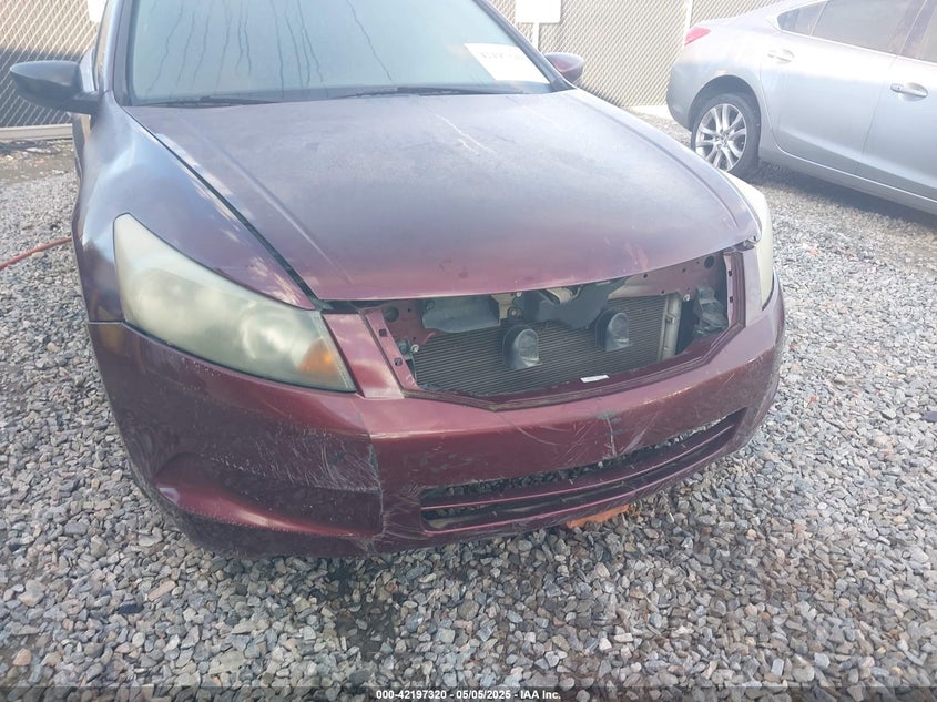 2008 HONDA ACCORD VIN: 1HGCP26798A029190