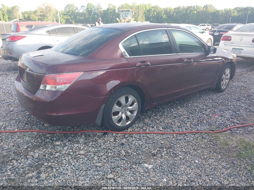 2008 HONDA ACCORD VIN: 1HGCP26798A029190