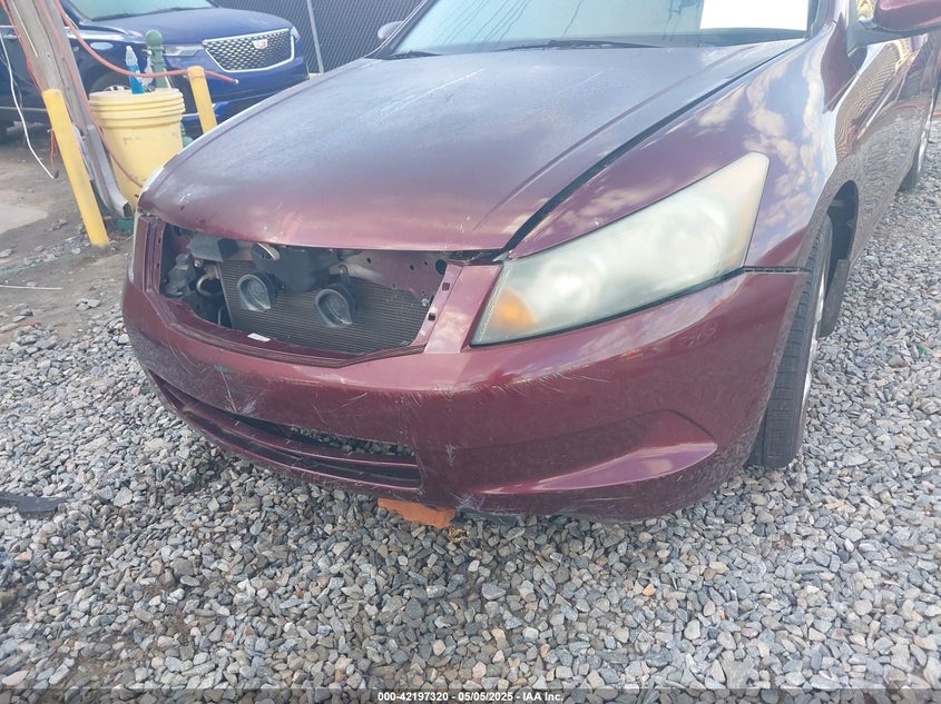 2008 HONDA ACCORD VIN: 1HGCP26798A029190