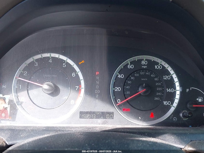 2008 HONDA ACCORD VIN: 1HGCP26358A118493