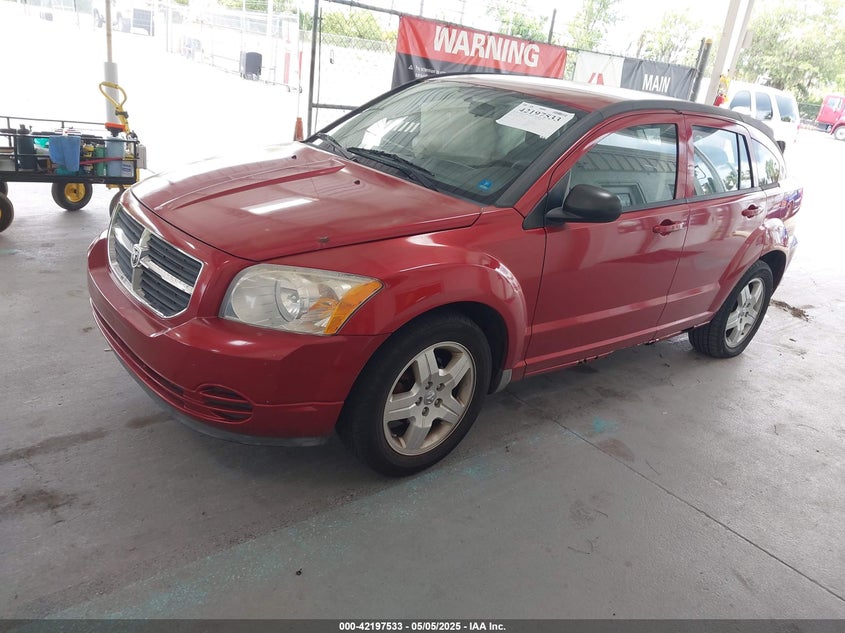 2009 DODGE CALIBER VIN: 1B3HB48A39D173410