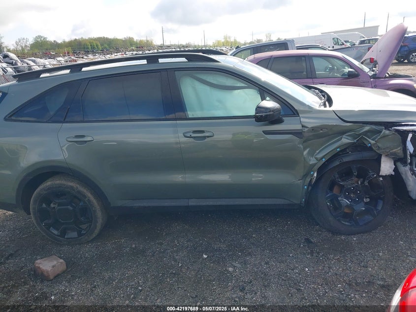 2025 Kia Sorento X-Line Ex VIN: 5XYRHDJFXSG324953 Lot: 42197689