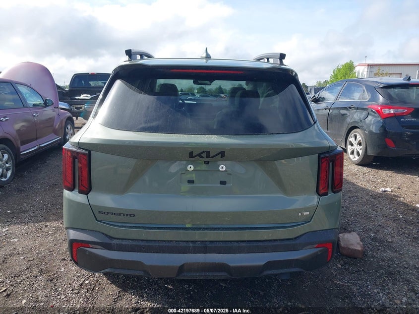 2025 Kia Sorento X-Line Ex VIN: 5XYRHDJFXSG324953 Lot: 42197689