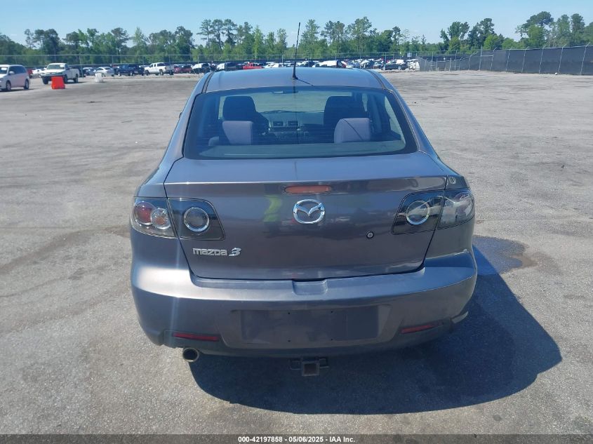 2007 Mazda Mazda3 I VIN: JM1BK12F671652832 Lot: 42197858