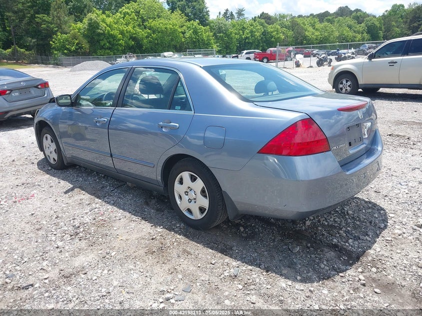 2007 HONDA ACCORD VIN: 1HGCM56407A206997