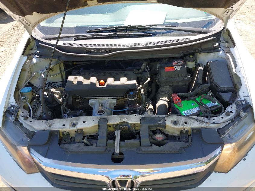 2012 Honda Civic Ex VIN: 19XFB2F89CE047892 Lot: 42198375