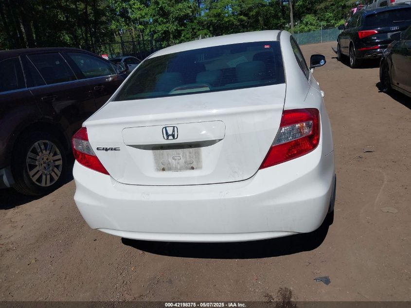 2012 Honda Civic Ex VIN: 19XFB2F89CE047892 Lot: 42198375