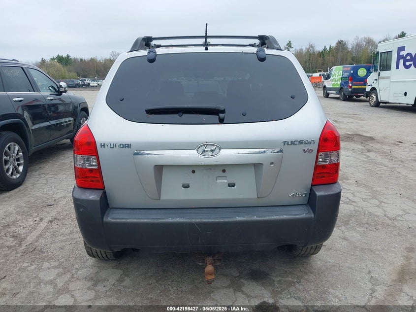 2007 HYUNDAI TUCSON VIN: KM8JN72D37U595035
