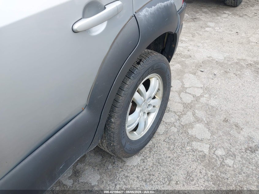 2007 HYUNDAI TUCSON VIN: KM8JN72D37U595035