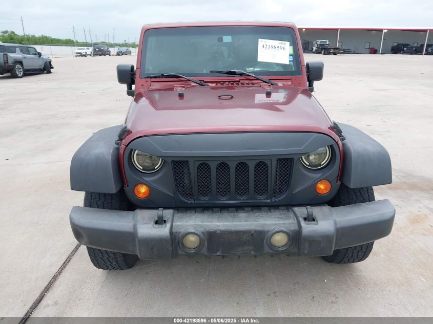 2009 Jeep Wrangler Unlimited X VIN: 1J4GB39159L781190 Lot: 42198596