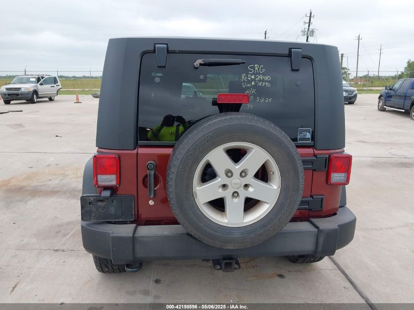 2009 Jeep Wrangler Unlimited X VIN: 1J4GB39159L781190 Lot: 42198596