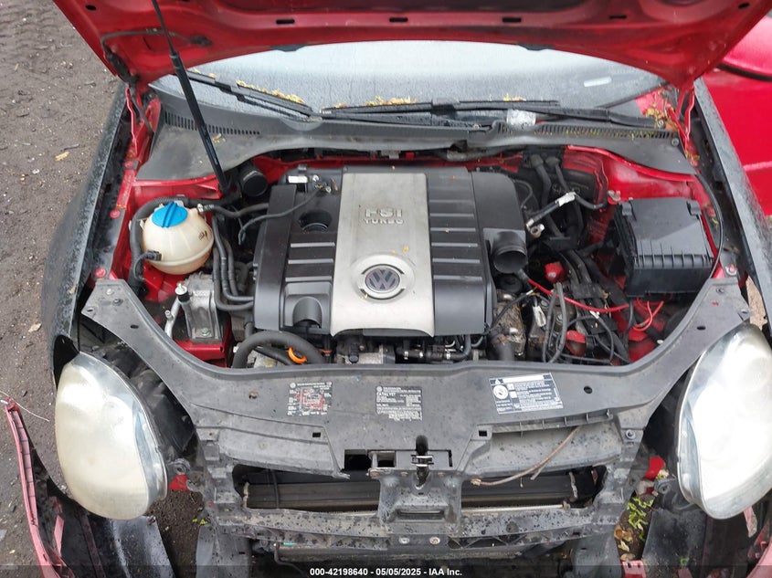2006 VOLKSWAGEN GTI VIN: WVWFV71K16W067412