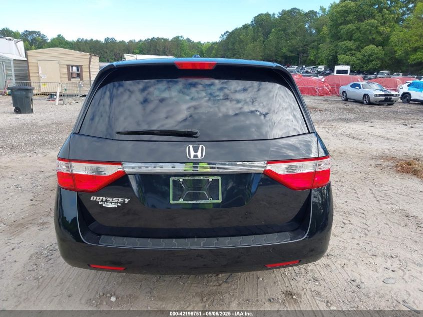 2012 Honda Odyssey Ex-L VIN: 5FNRL5H63CB088231 Lot: 42198751