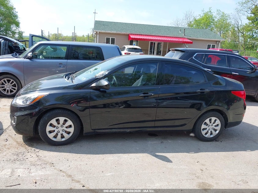 VIN KMHCT4AE6HU314077 2017 HYUNDAI ACCENT SE