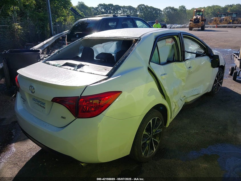 VIN 2T1BURHE6KC204618 2019 TOYOTA COROLLA SE