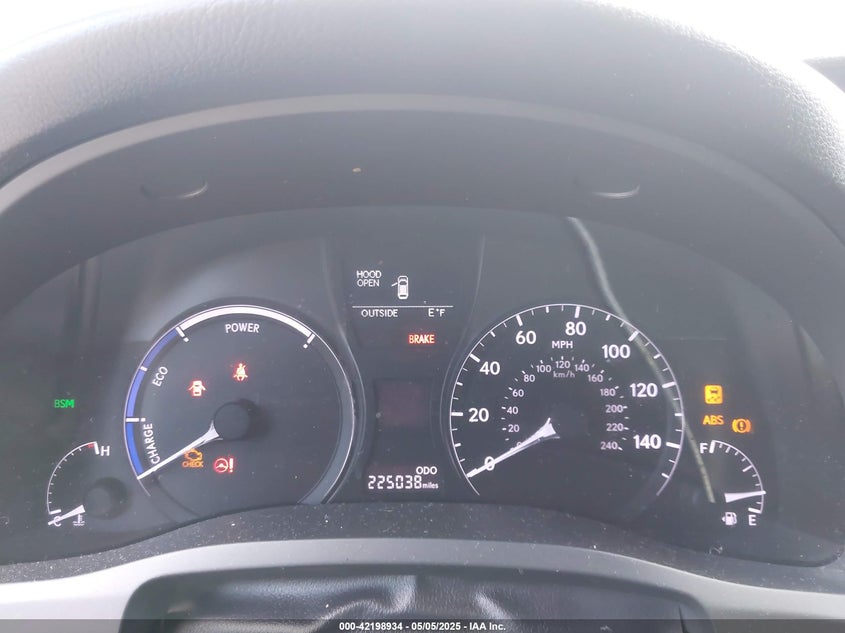 2013 LEXUS RX 450H auction photo 7
