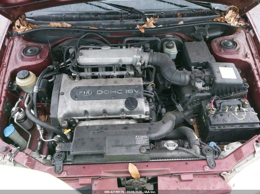 2001 Kia Sephia Ls VIN: KNAFB121115041920 Lot: 42199176