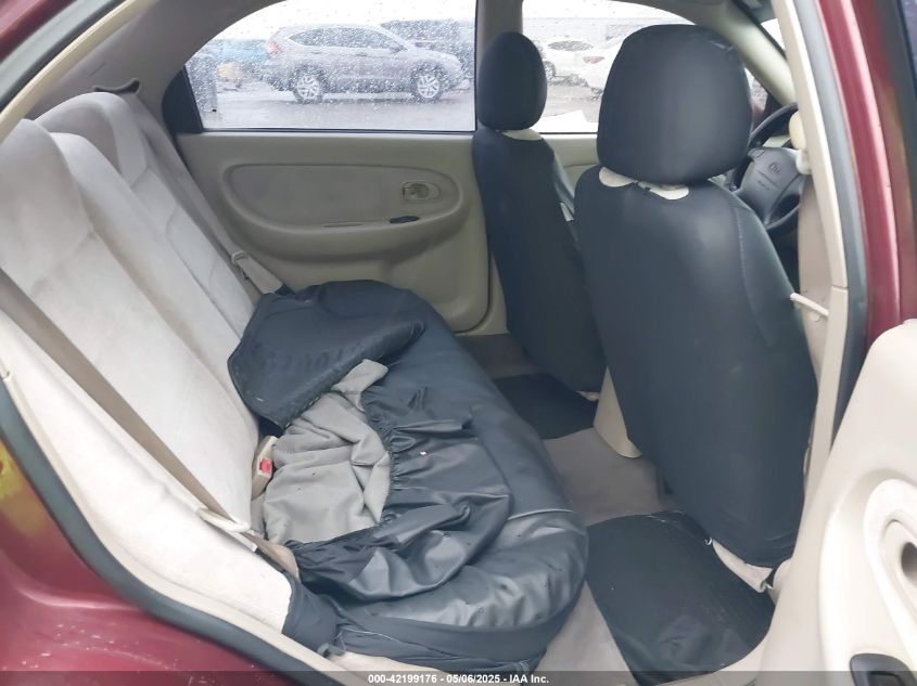 2001 Kia Sephia Ls VIN: KNAFB121115041920 Lot: 42199176