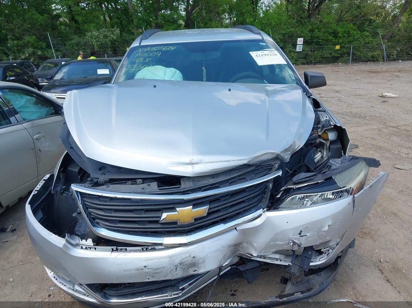 2014 Chevrolet Traverse Ls VIN: 1GNKVFED1EJ334488 Lot: 42199428