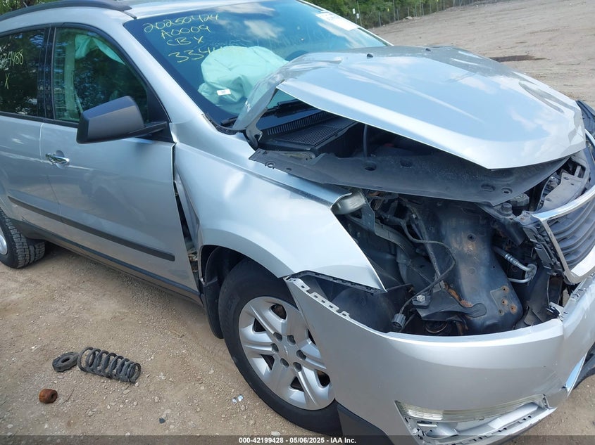 2014 Chevrolet Traverse Ls VIN: 1GNKVFED1EJ334488 Lot: 42199428