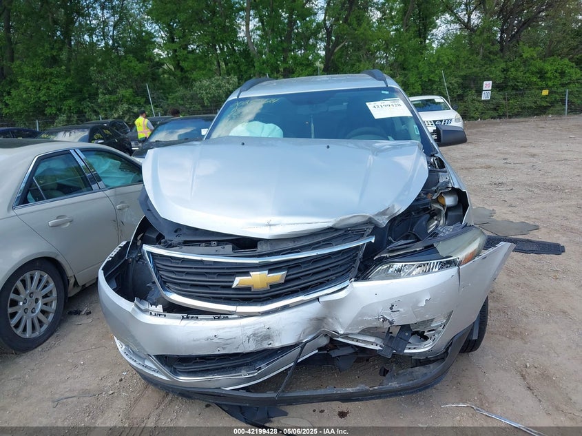 2014 Chevrolet Traverse Ls VIN: 1GNKVFED1EJ334488 Lot: 42199428