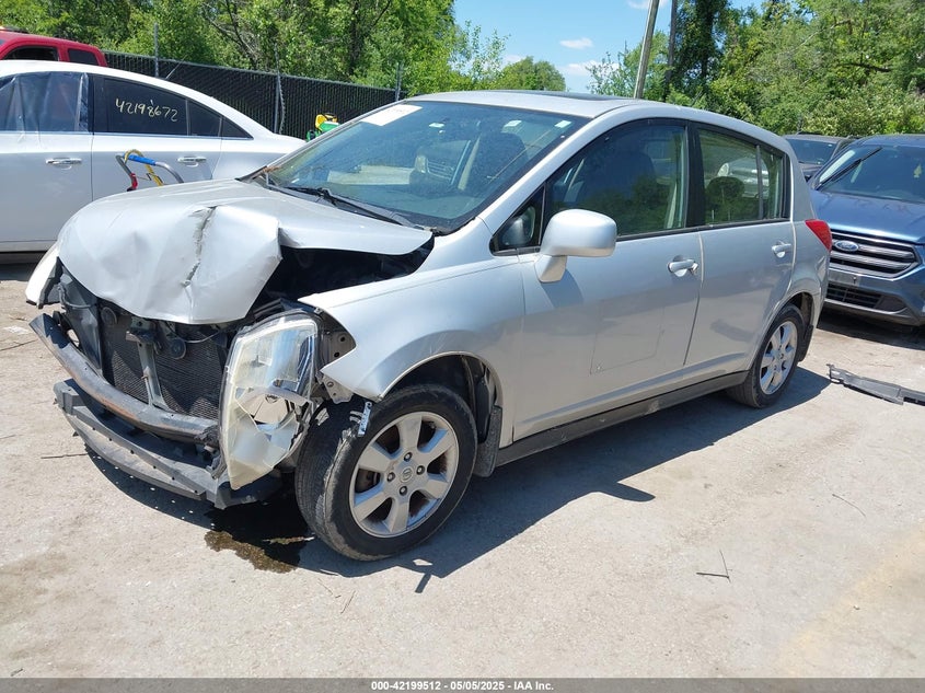 2008 NISSAN VERSA VIN: 3N1BC13E58L368897