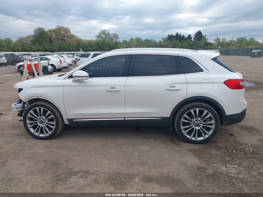 2016 LINCOLN MKX RESERVE - 2LMTJ8LP4GBL83922