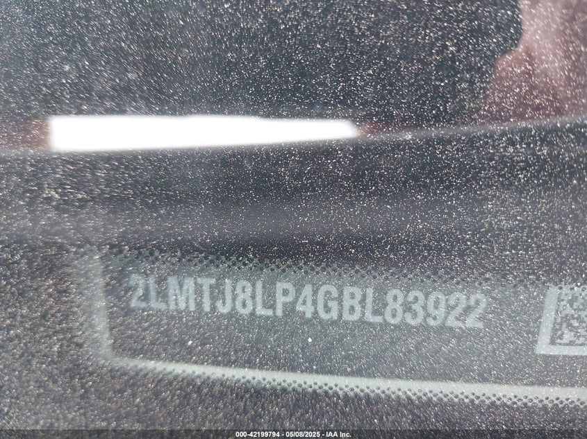 2016 LINCOLN MKX RESERVE - 2LMTJ8LP4GBL83922