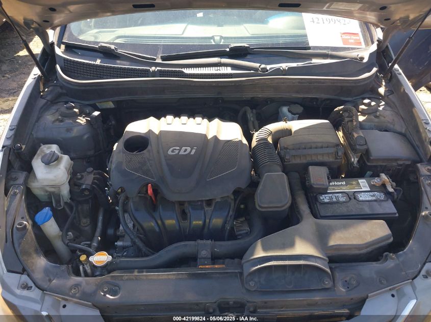 2012 Hyundai Sonata Gls VIN: 5NPEB4AC8CH468212 Lot: 42199824