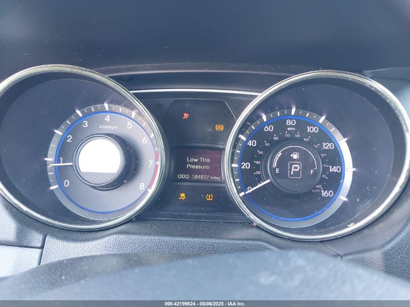 2012 Hyundai Sonata Gls VIN: 5NPEB4AC8CH468212 Lot: 42199824