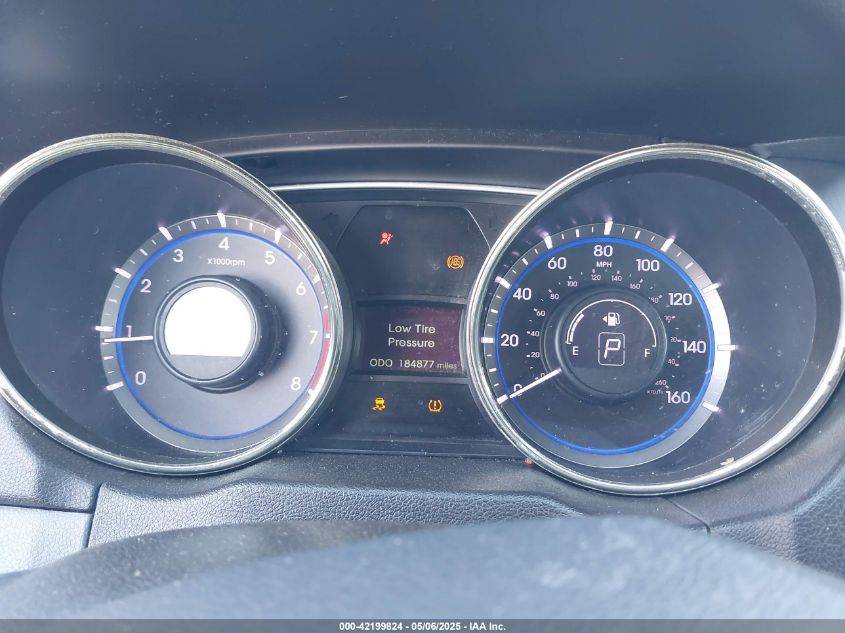 2012 Hyundai Sonata Gls VIN: 5NPEB4AC8CH468212 Lot: 42199824