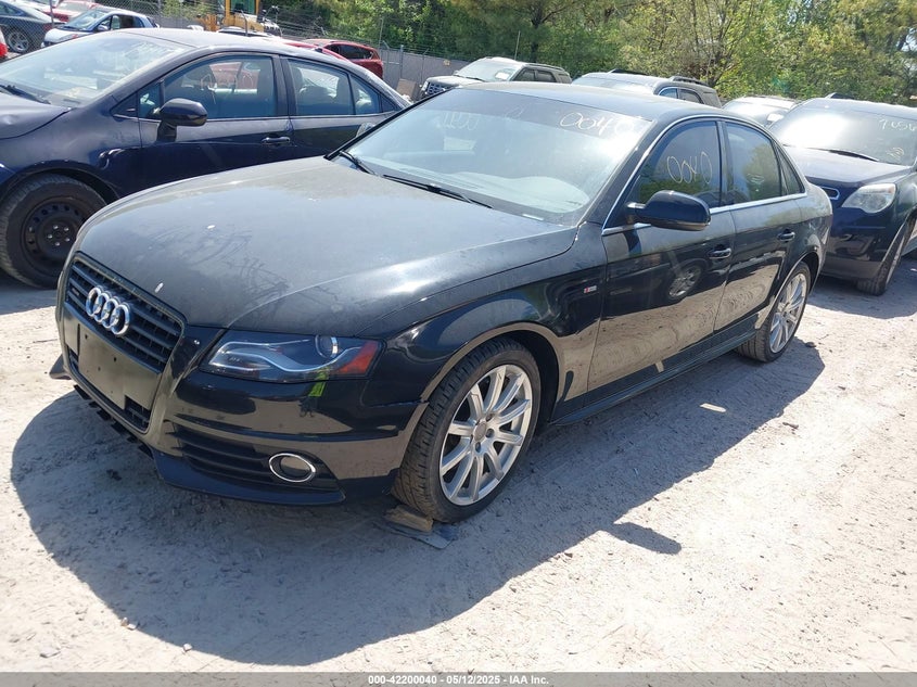 2012 AUDI A4 VIN: WAUFFAFL1CA119879