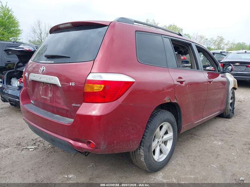 2008 TOYOTA HIGHLANDER VIN: JTEES41A282107626