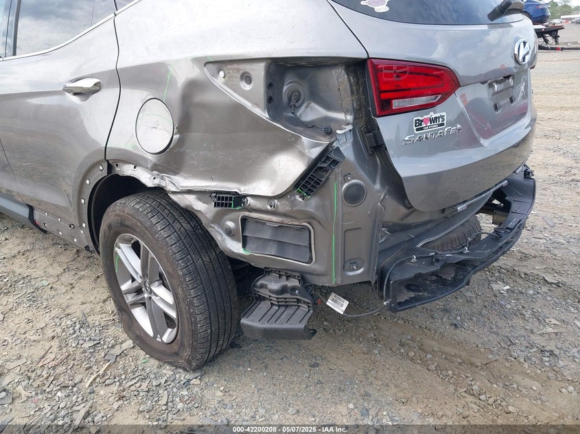 VIN 5NMZUDLB4JH073857 2018 HYUNDAI SANTA FE SPORT 2.4L