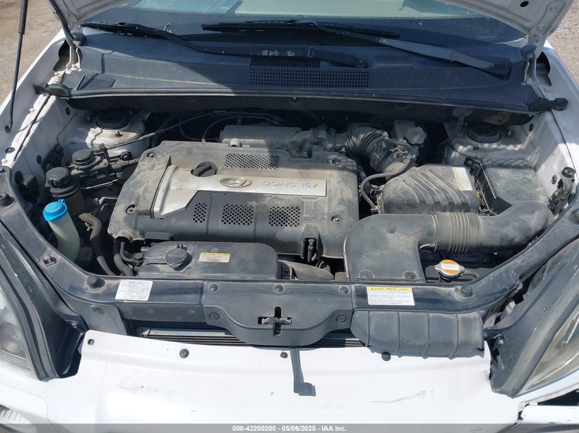 2005 Hyundai Tucson Gl VIN: KM8JM12B55U105061 Lot: 42200280